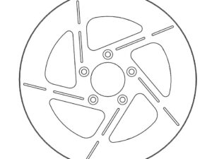 Moto-Master Harley Tulsa Jarrulevy vasen Ø292 (8.7mm holes)