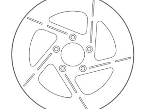 Moto-Master Harley Tulsa Jarrulevy oikea Ø292 (8.7mm holes)