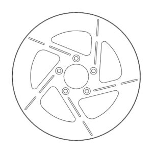 Moto-Master Harley Tulsa Jarrulevy oikea Ø292 (8.7mm holes)