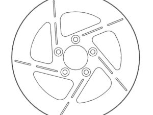 Moto-Master Harley Tulsa Jarrulevy vasen Ø292 (10.2mm holes)