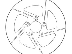 Moto-Master Harley Tulsa Jarrulevy oikea Ø292 (10.2mm holes)