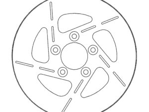 Moto-Master Harley Tulsa Jarrulevy taakse Ø260