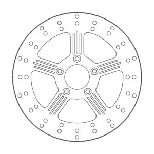 Moto-Master Harley Adrian Jarrulevy Ø292 (8.7mm holes)