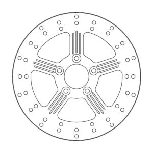 Moto-Master Harley Adrian Jarrulevy Ø292 (10.2mm holes)