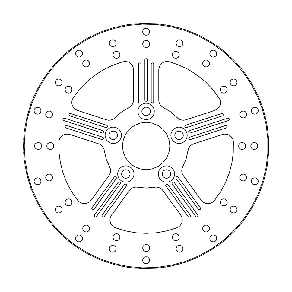 Moto-Master Harley Adrian Jarrulevy Ø292 (10.2mm holes)