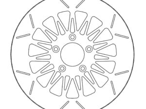 Moto-Master Harley Rialto Jarrulevy Ø292 (8.7mm holes)