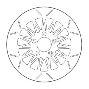 Moto-Master Harley Rialto Jarrulevy Ø292 (8.7mm holes)