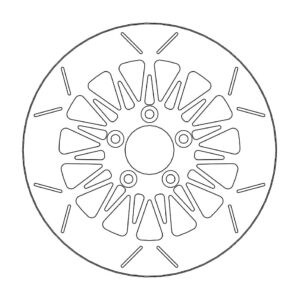 Moto-Master Harley Rialto Jarrulevy Ø292 (10.2mm holes)