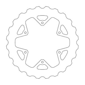 Moto-Master Nitro Jarrulevy taakse Yamaha: mud