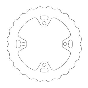 Moto-Master Nitro Jarrulevy taakse Kawasaki: mud