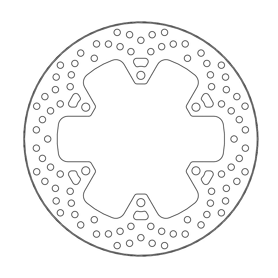 Moto-Master Halo Jarrulevy taakse Ducati: Monster 821, Panigale 899