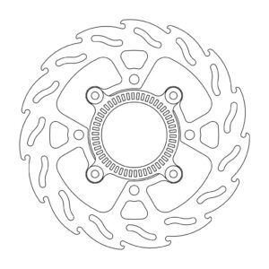 Moto-Master Flame Jarrulevy taakse Kawasaki: Versys ABS (KLE650 B8F-DFF) 2015->