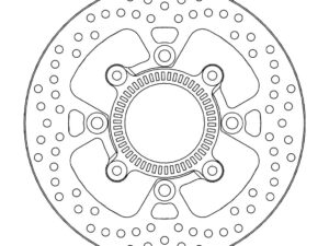 Moto-Master Halo Jarrulevy taakse Kawasaki: Versys ABS (KLE650 B8F-DFF) 2015-> i