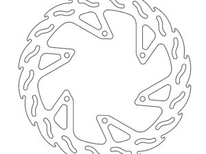 Moto-Master Flame Jarrulevy taakse Yamaha: XV950 R/ABS, XVS9850 A/ABS, XVS1300 (