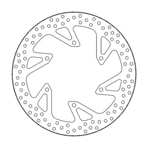 Moto-Master Halo Jarrulevy taakse Yamaha: XV950 R/ABS, XVS9850 A/ABS, XVS1300 (6