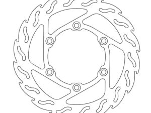 Moto-Master Flame Jarrulevy eteen Suzuki: DR650