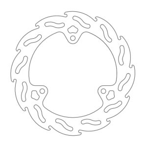 Moto-Master Flame Jarrulevy taakse Yamaha: YZF R3