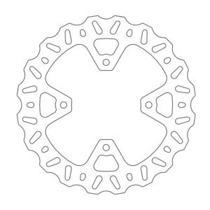 Moto-Master Nitro Jarrulevy taakse scooter Yamaha: X-Max 125/250 non-ABS, X-City