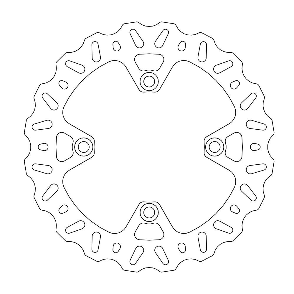 Moto-Master Nitro Jarrulevy eteen scooter Honda: SH125i/SH150i