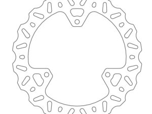 Moto-Master Nitro Jarrulevy taakse scooter Yamaha: X-Max 125/250 ABS