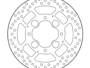 Moto-Master Halo Jarrulevy taakse Honda: CB1000R/ABS, VFR800/ABS (5,9mm disc)