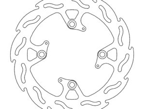 Moto-Master Flame Jarrulevy taakse Triumph: T1050 Speed Triple ABS (6mm disc)