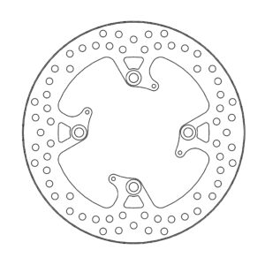 Moto-Master Halo Jarrulevy taakse Triumph: Tiger 1050 (6mm disc)