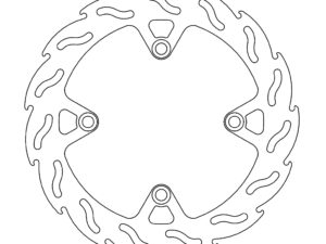 Moto-Master Flame Jarrulevy taakse Honda: CRF1000L Africa Twin (5,9mm disc)