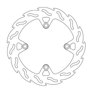 Moto-Master Flame Jarrulevy taakse Honda: CRF1000L Africa Twin (5,9mm disc)