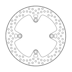 Moto-Master Halo Jarrulevy taakse Honda: CRF1000L Africa Twin (5,9mm disc)