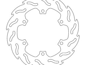 Moto-Master Flame Jarrulevy taakse Yamaha: YZF-R125 2014->