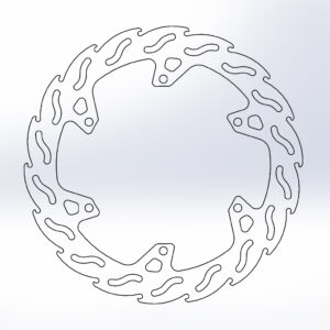 Moto-Master Flame Jarrulevy eteen Yamaha: MT125, YZF-R125 2015-->