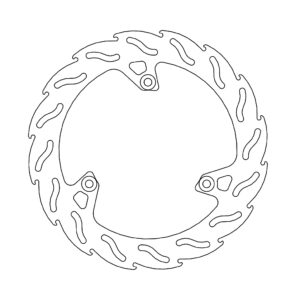 Moto-Master Flame Jarrulevy taakse Yamaha: YP400A Majesty 400