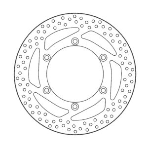 Moto-Master Halo Jarrulevy eteen Triumph: Bonneville, Scrambler
