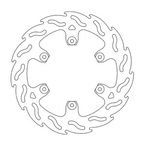 Moto-Master Flame Jarrulevy taakse KTM: 690 SMCR, Enduro