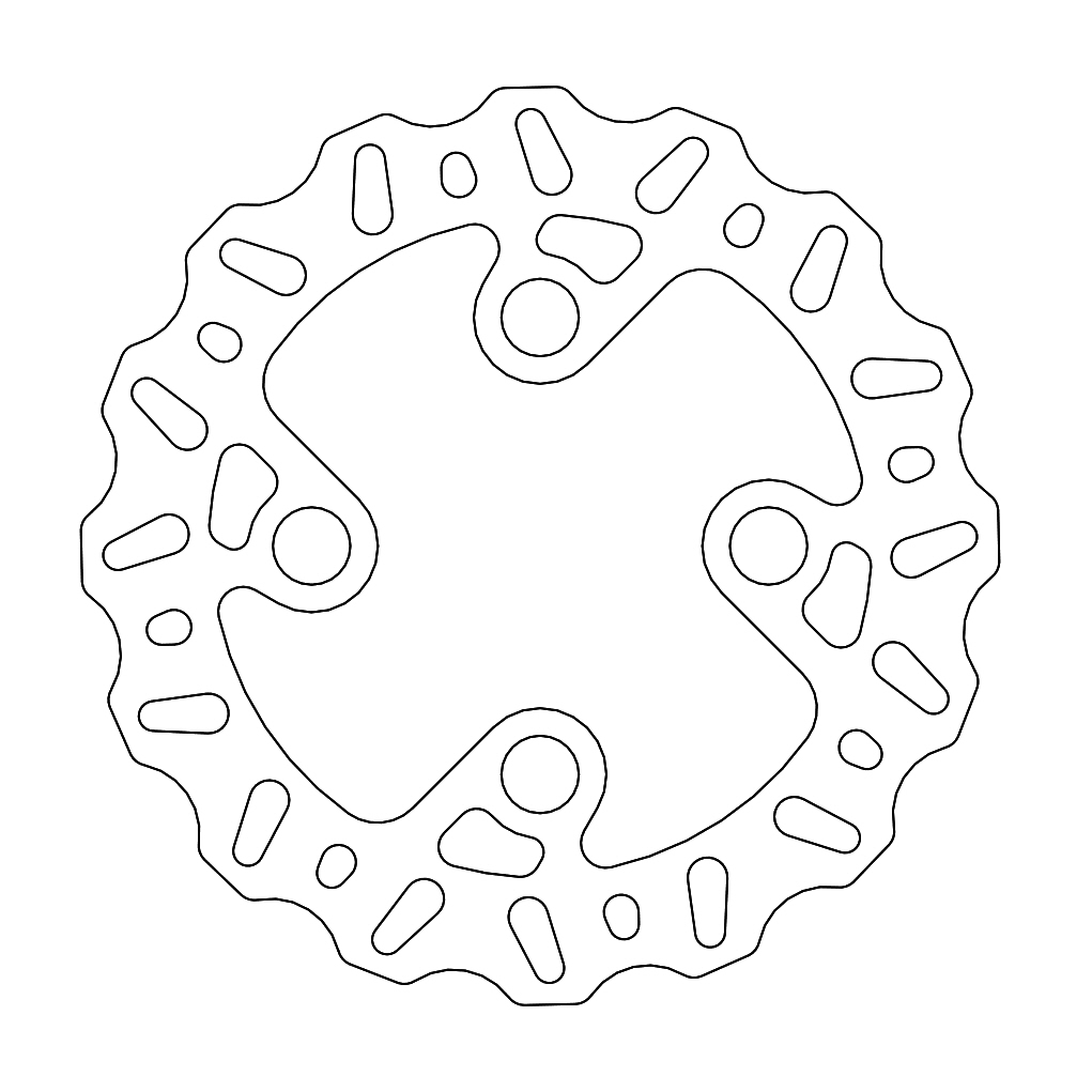 Moto-Master Nitro Trial Jarrulevy eteen: GasGas, Montesa, Sherco