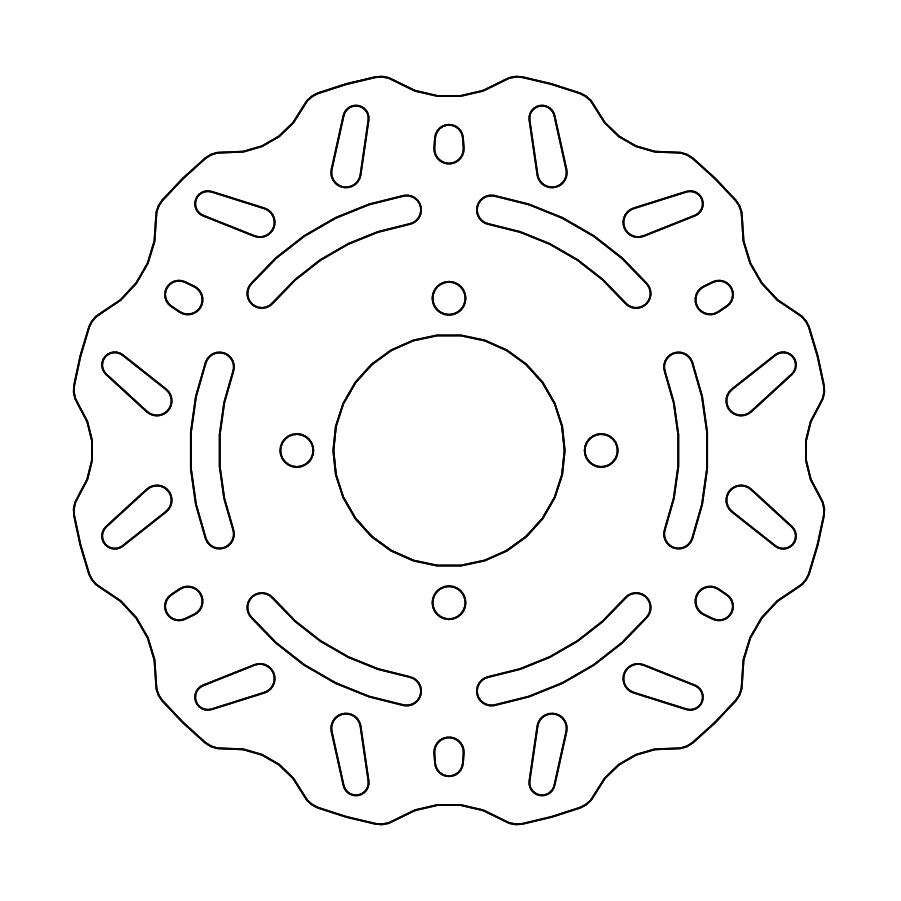 Moto-Master Nitro Trial Jarrulevy taakse GasGas, Montesa, Sherco