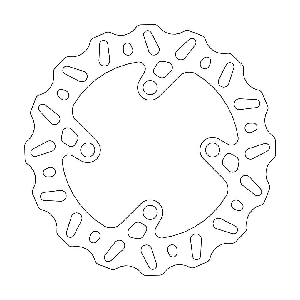 Moto-Master Nitro Trial Jarrulevy eteen: Beta