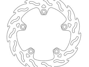 Moto-Master Flame Jarrulevy taakse Suzuki: SV650 2007-->, SV650S ABS 2007-2012