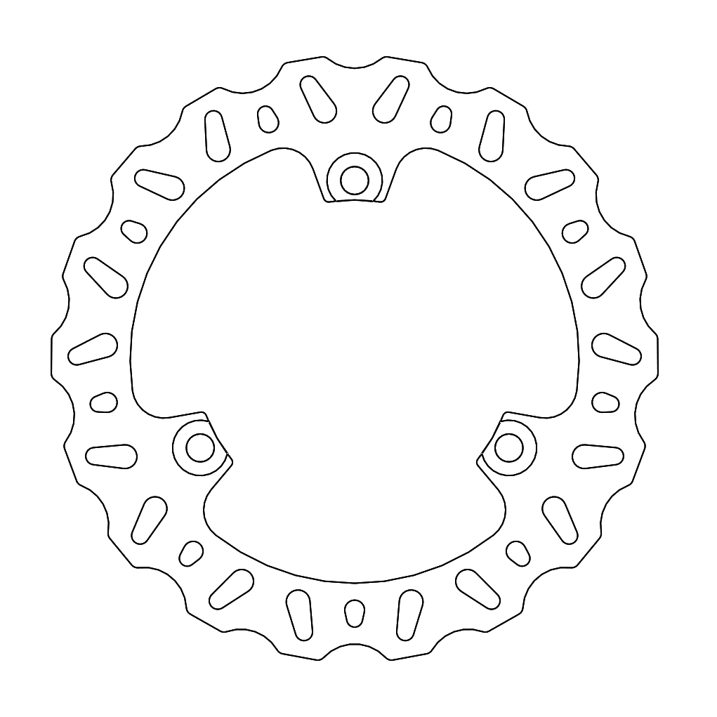 Moto-Master Nitro Jarrulevy taakse scooter Yamaha Nmax 125/155