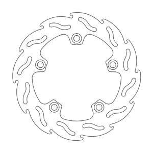 Moto-Master Flame Jarrulevy taakse Suzuki: GSX-R1000 2017->