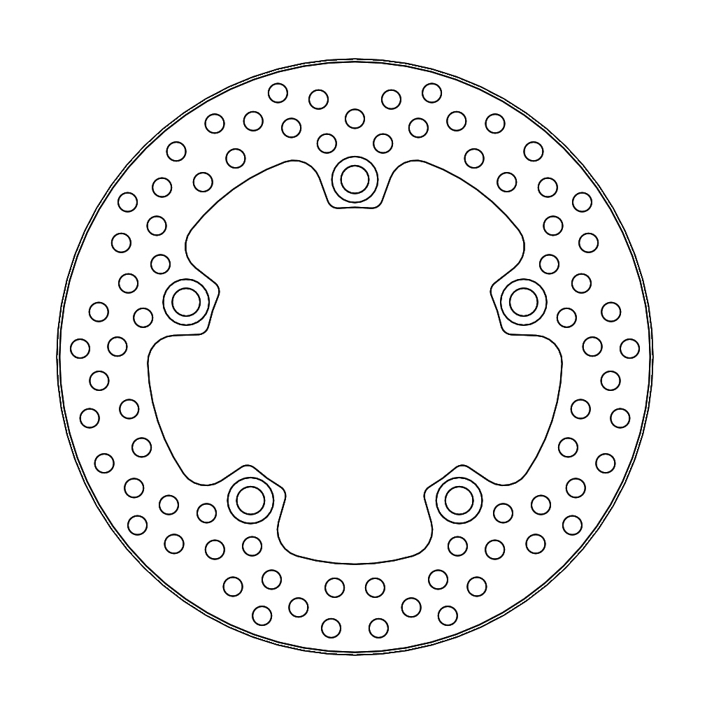 Moto-Master Halo Jarrulevy taakse Suzuki: GSX-R1000 2017->