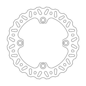 Moto-Master Nitro Jarrulevy taakse Honda: CR 125/250/500