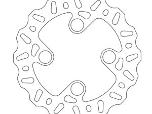 Moto-Master Nitro Trial Jarrulevy eteen Montesa