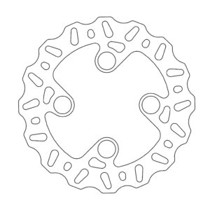 Moto-Master Nitro Trial Jarrulevy eteen Montesa