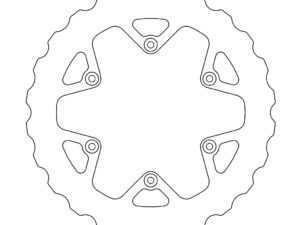 Moto-Master Nitro Mud Jarrulevy taakse Yamaha: YZF450 2018->