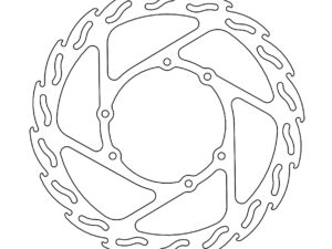 Moto-Master Flame Jarrulevy eteen Honda: CRF250L ABS/non-ABS