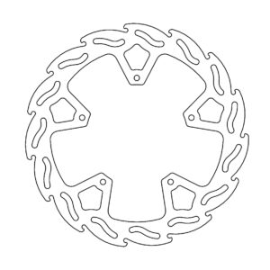 Moto-Master Flame Jarrulevy taakse BMW S1000XR (K69)