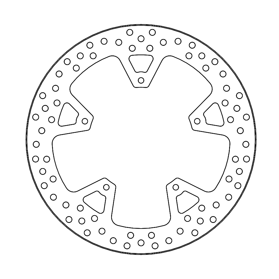 Moto-Master Halo Jarrulevy taakse BMW S1000XR (K69)