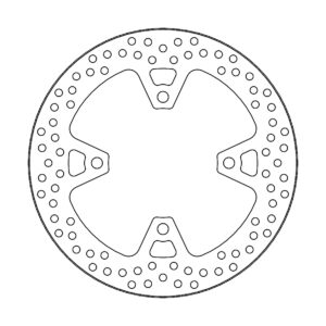 Moto-Master Halo Jarrulevy taakse Triumph Tiger 900